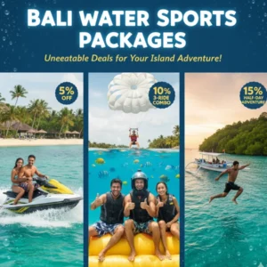 water sports deals. from our 5% off couples deals to our 15% off adventure combo.